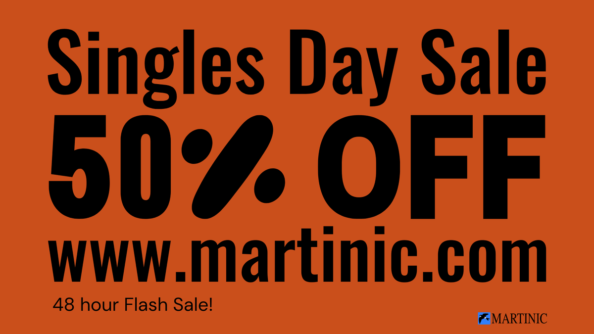 Martinic Singles Day: Save 50% on plugins and expansion packs