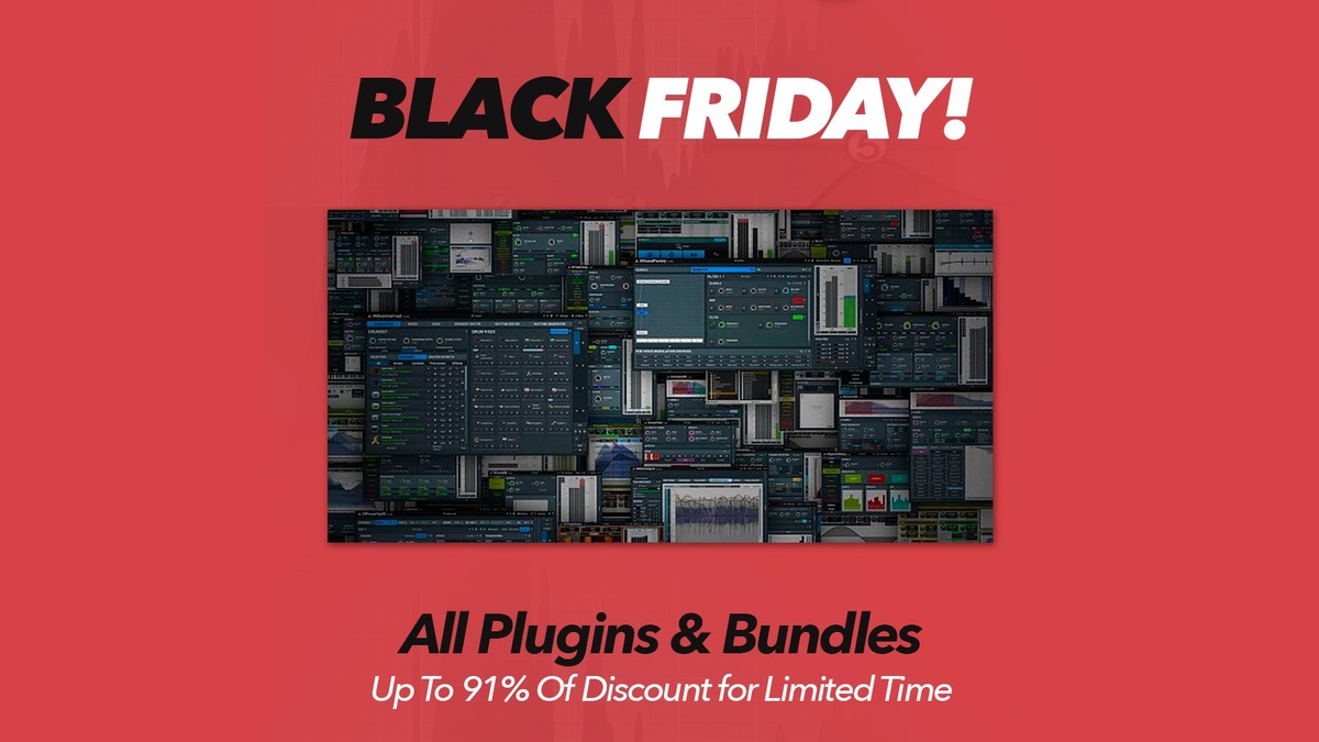 Meldaproduction Black Friday: Save up to 91% on plugins & bundles