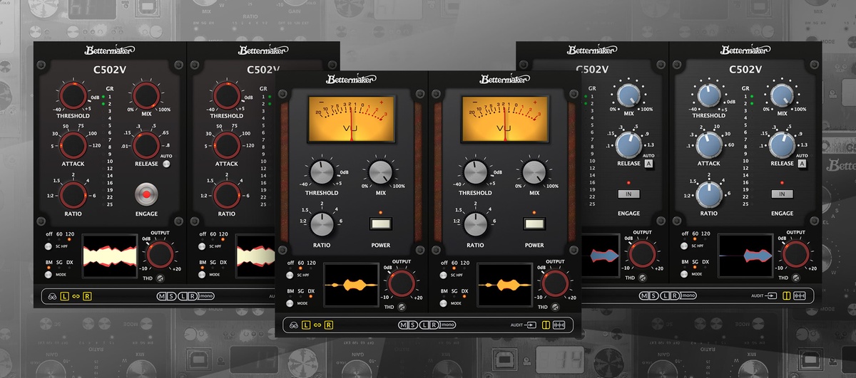 Plugin Alliance launches Bettermaker C502V compressor suite