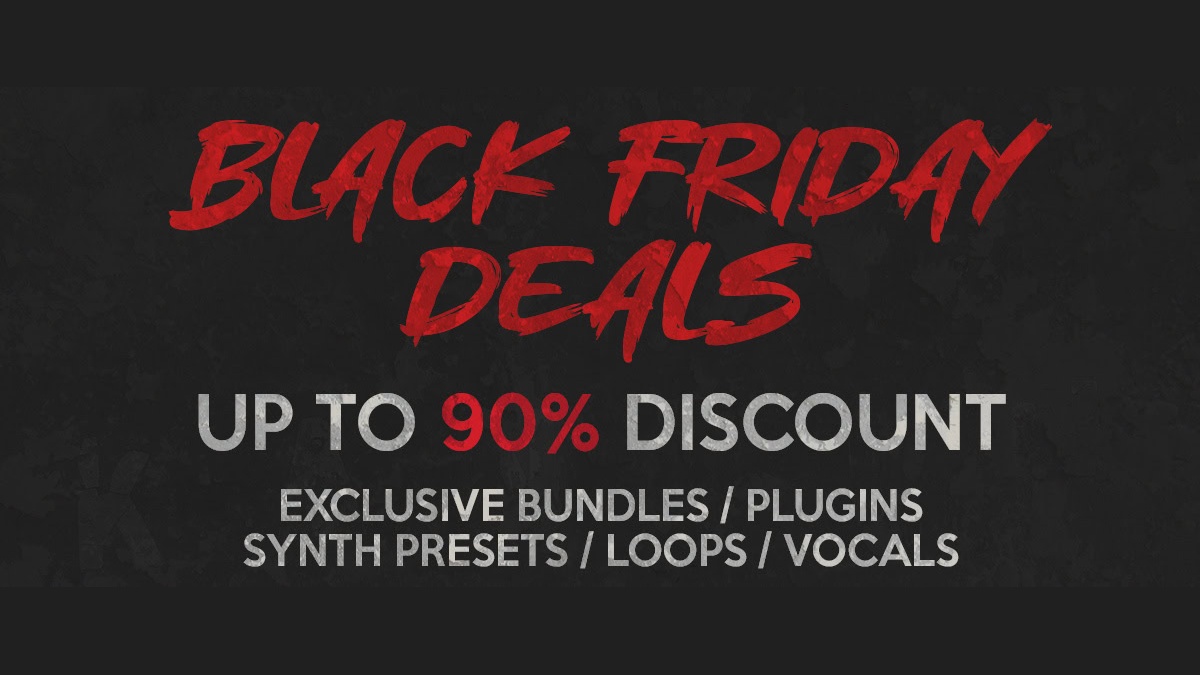 Resonance Sound Black Friday: Save up to 90% on sample packs & synth presets