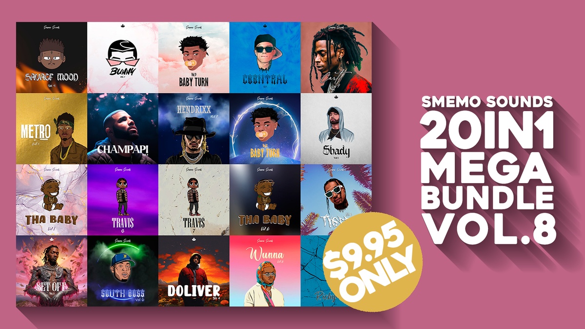 20-in-1 Mega Bundle Vol. 8 by Smemo Sounds on sale for .95 USD