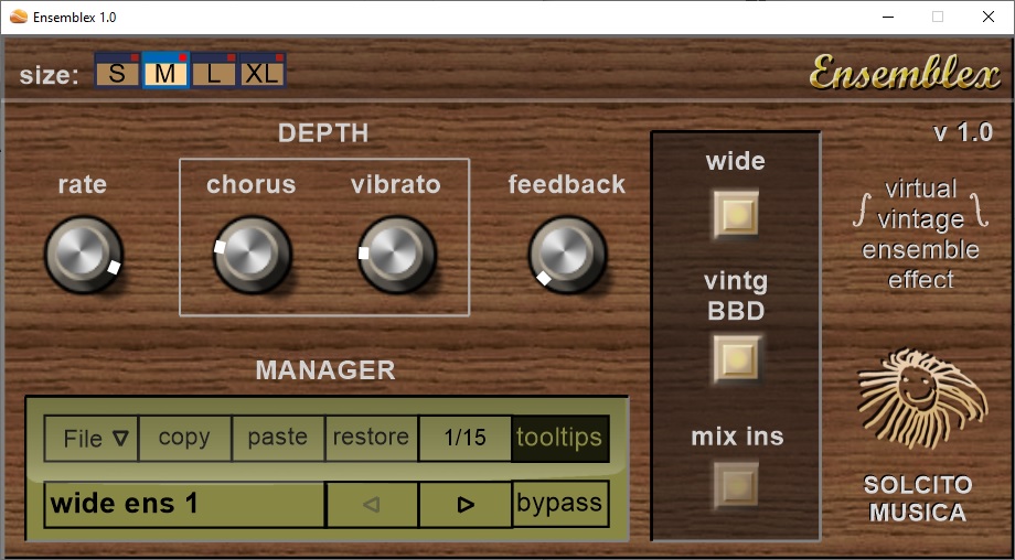 Solcito Música releases Ensemblex free chorus effect plugin