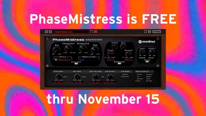 Soundtoys PhaseMistress FREE