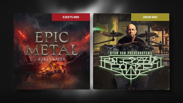 Toontrack Epic Metal and Progressive Power MIDI packs