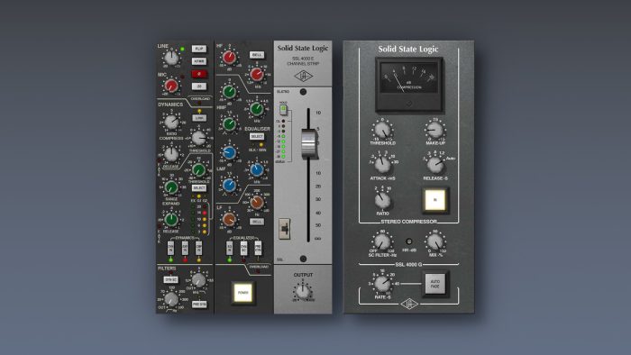 UAD SSL 4000 series plugins