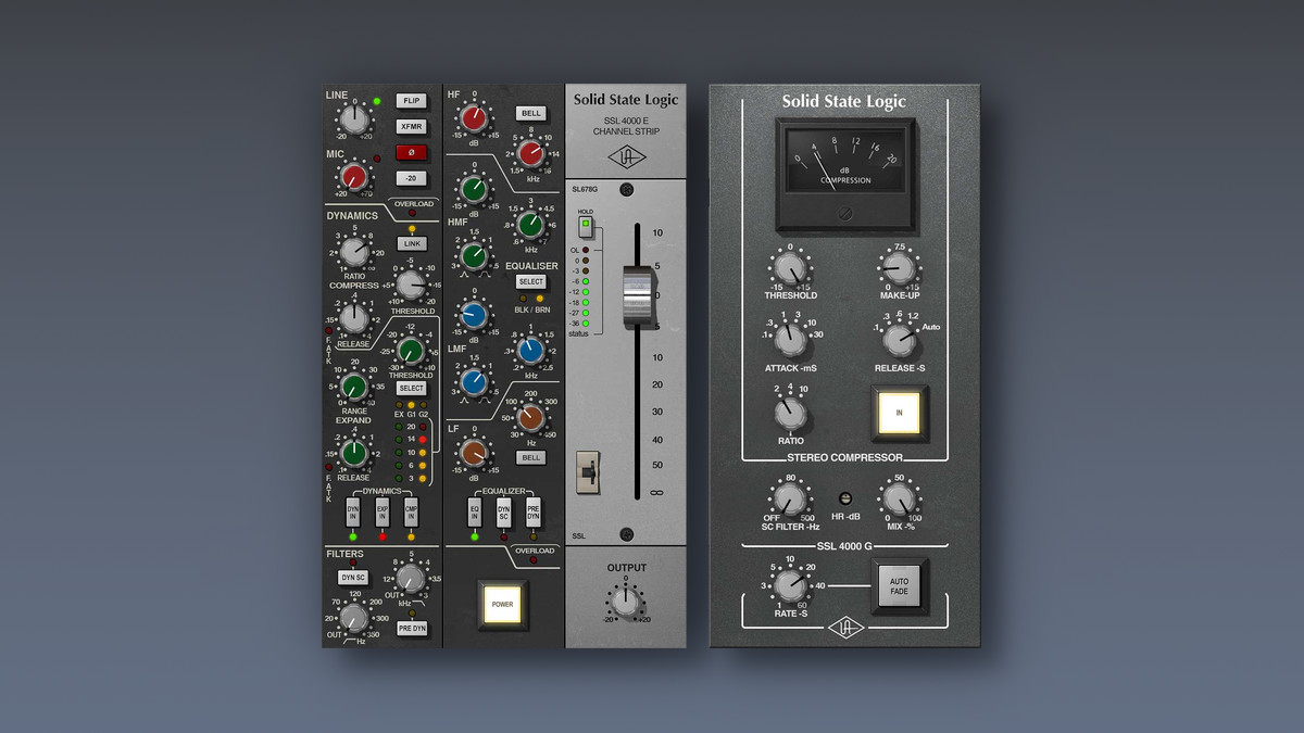 Save up to 75% on SSL 4000 E Channel Strip & 4000 G Bus Compressor