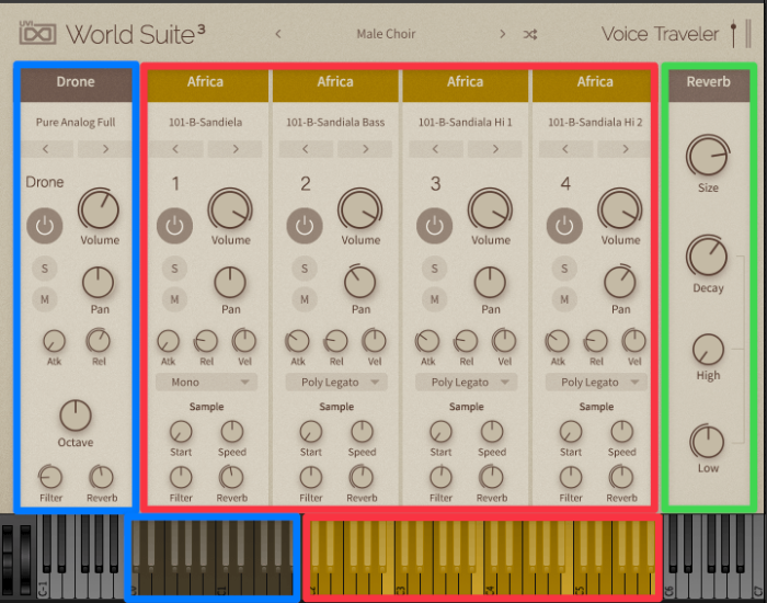 UVI World Suite 3 Voice Traveler