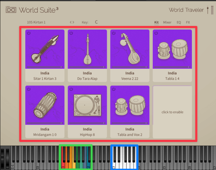 UVI World Suite 3 kit