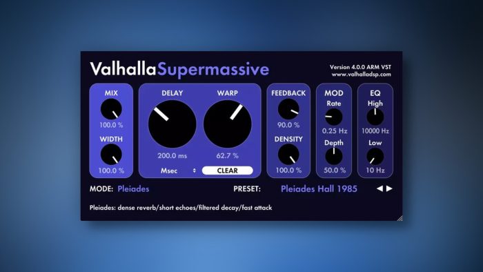 Valhalla SuperMassive 4 update