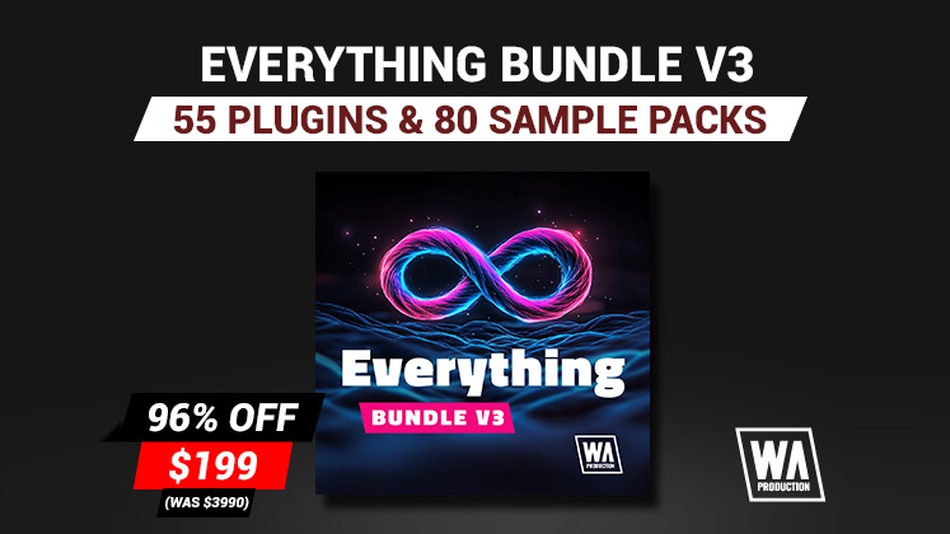 Save 96% on Everything Bundle V3 by W.A. Production