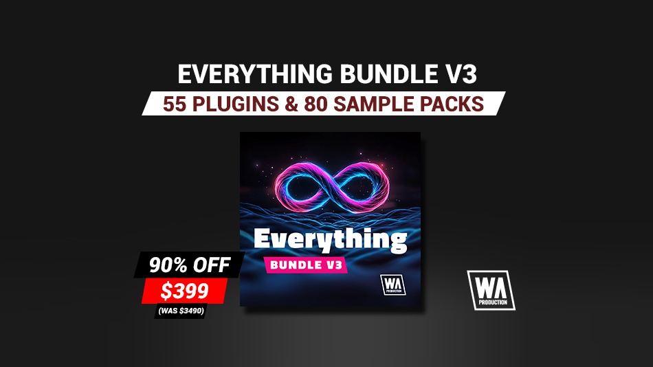 Save 90% on Everything Bundle V3 by W.A. Production