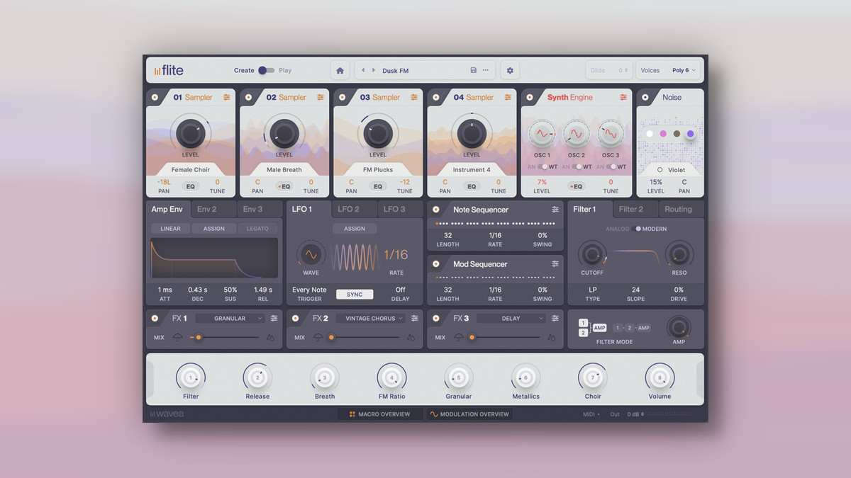 Flite Create virtual instrument by Wavea on sale for  USD