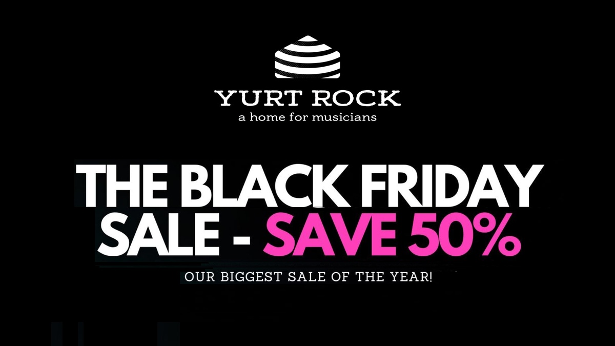 Yurt Rock Black Friday Sale: Save 50% on sample packs, MIDI grooves & more