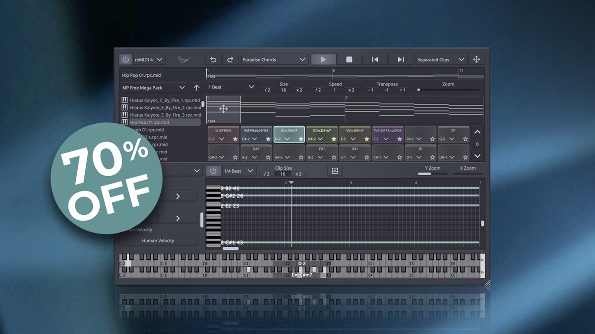 SongWish reMIDI 4 MIDI sampler plugin on sale at 70% OFF