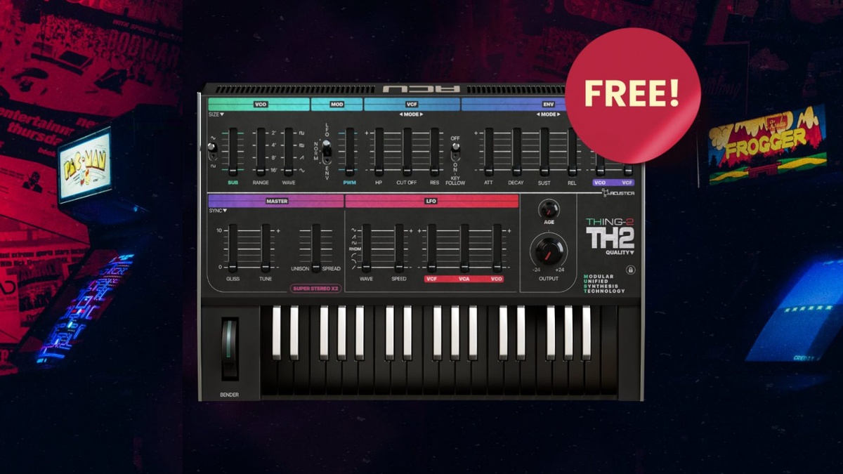 Acustica Audio offers TH2 virtual synthesizer for FREE