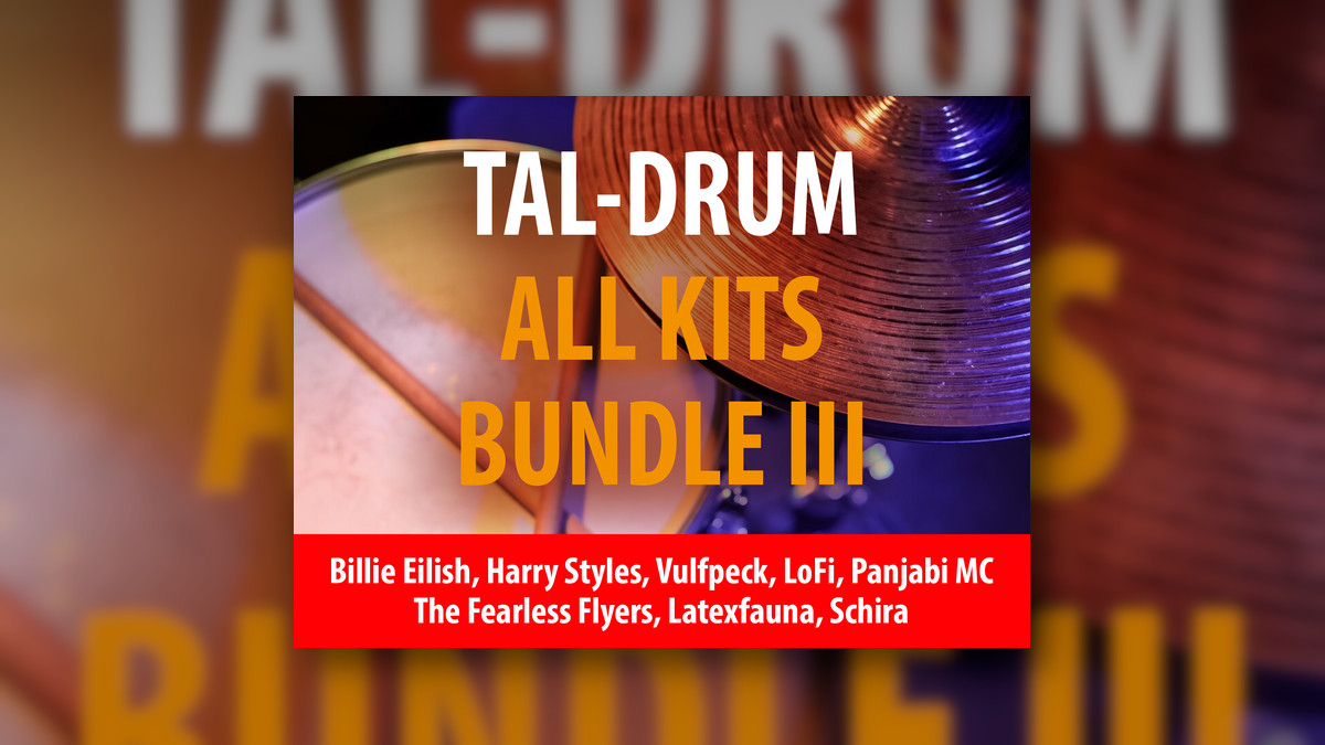 Andi Vax releases All Kits Bundle III for TAL-Drum