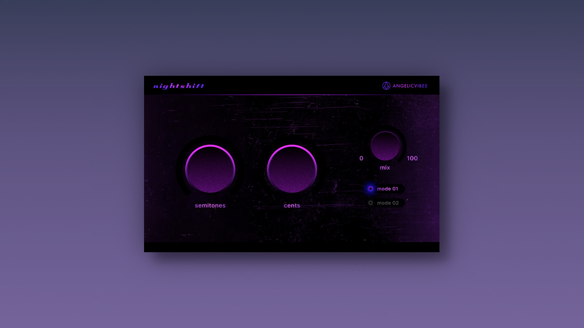 AngelicVibes releases Nightshift pitch shifter effect plugin