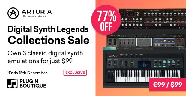 Arturia Digital Synth Legends Collection