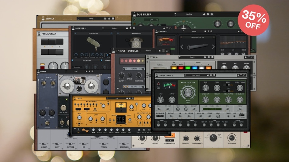 AudioThing Holiday Sale: Save 35% on virtual instruments & effects