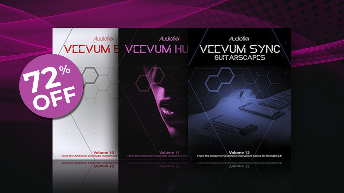 Save 72% on Veevum Beat, Human and Sync Guitarscapes by Audiofier