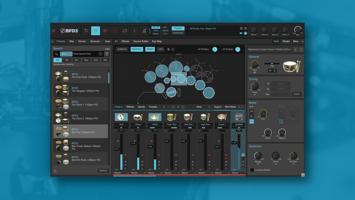 BFD 3.5 Acoustic Drum Studio virtual instrument on sale for $39 USD