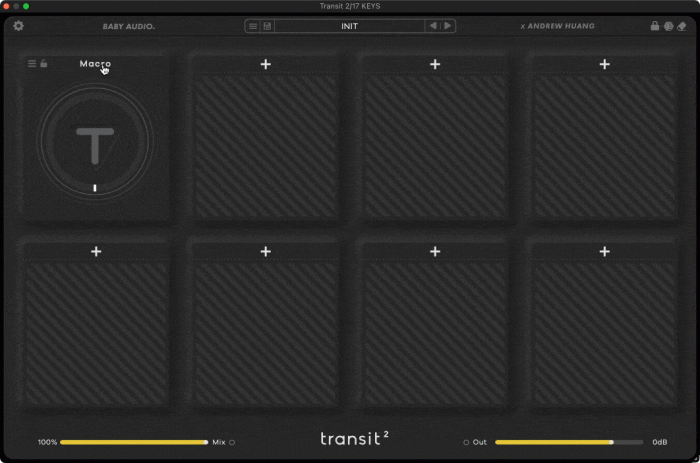 Baby Audio Transit 2 motion control