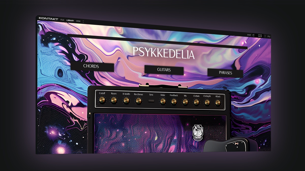 Beastsamples releases PSYKKEDELIA guitar library for Kontakt Player