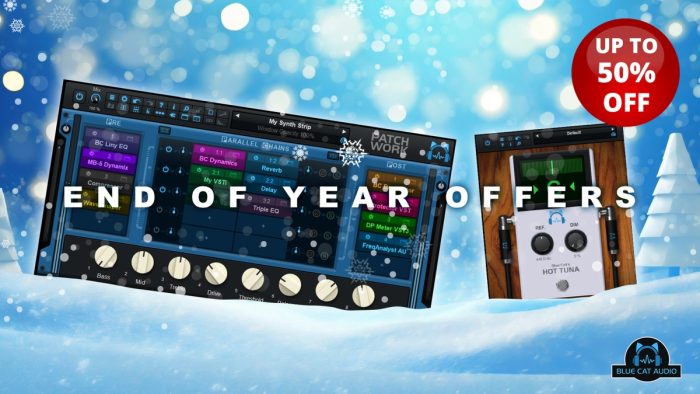 Blue Cat Audio End of Year Sale