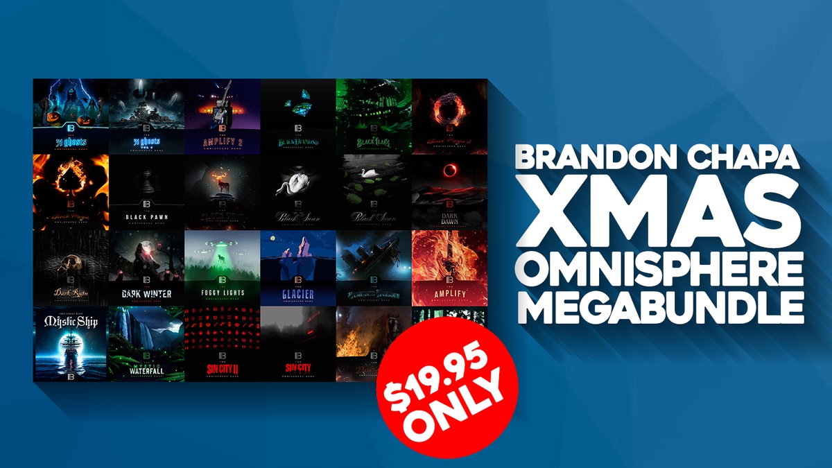 25-in-1 XMAS Omnisphere Bundle by Brandon Chapa for $19.95 USD