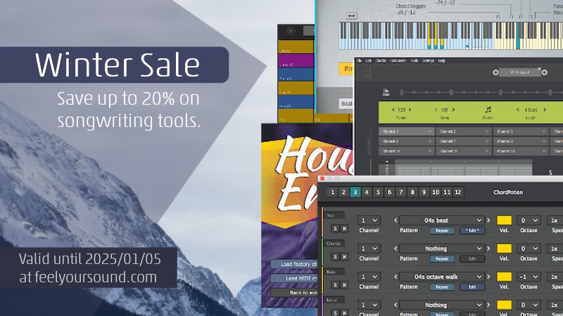 FeeYourSound Winter Sale: Get up to 20% OFF