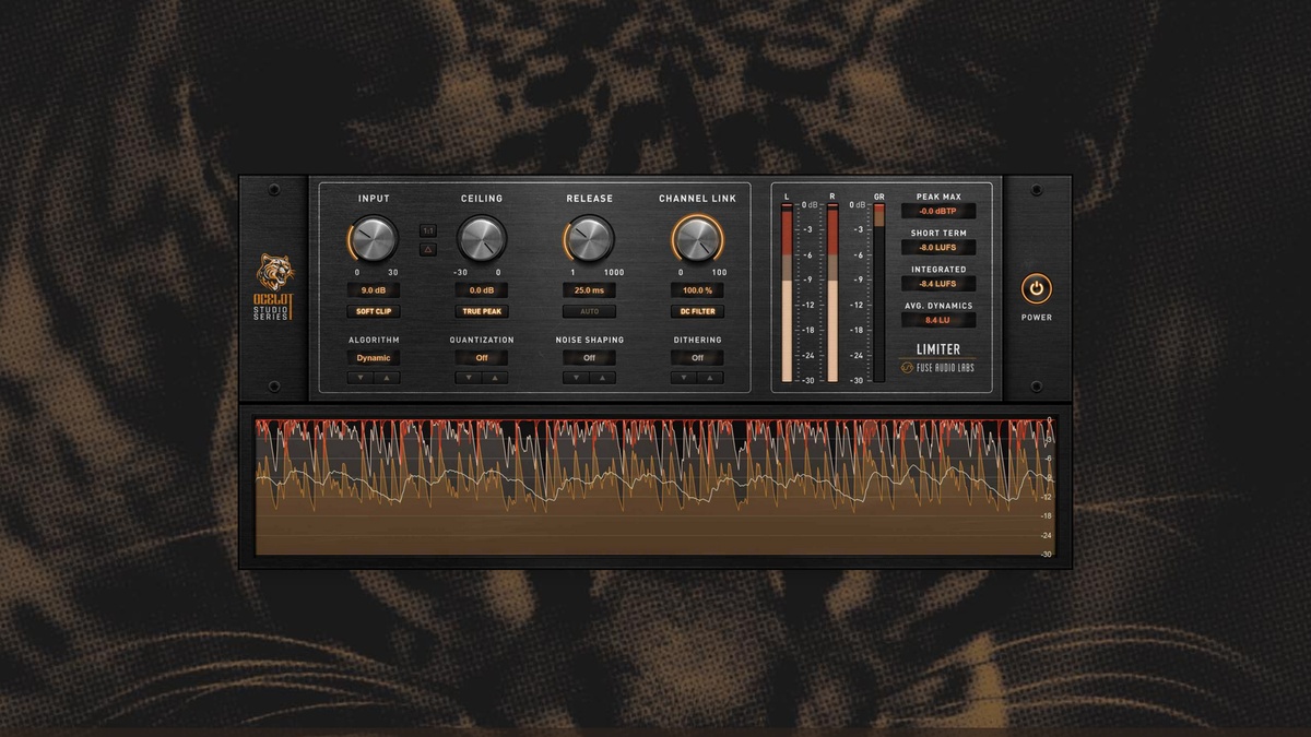 Fuse Audio Labs Ocelot Limiter: Dynamics tool that makes smarter decisions