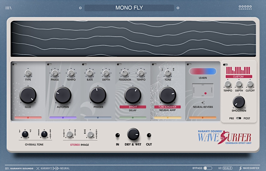 Karanyi Sounds releases Wavesurfer vintage multi-effect plugin