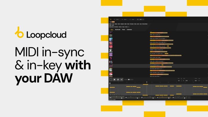 Loopcloud 7.4 update MIDI in-sync