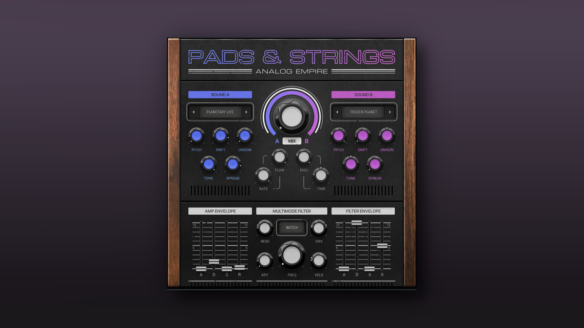 Meldaproduction releases Analog Empire: Pads & Strings for MSoundFactory