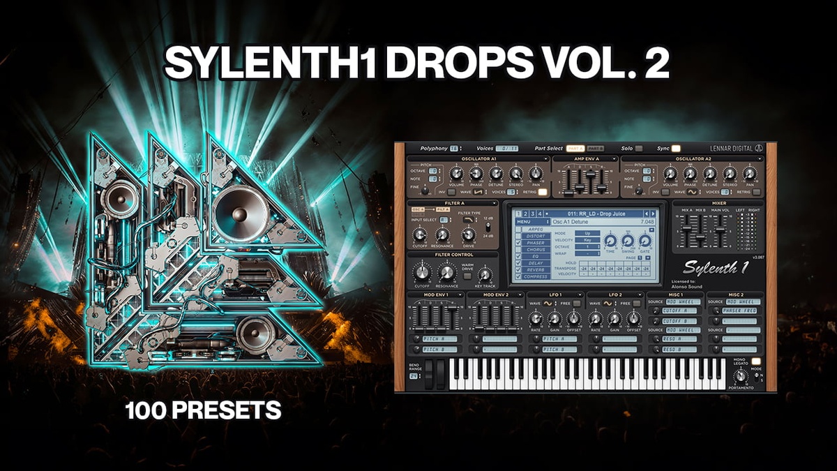 Alonso Sound intros Sylenth1 Drop Vol. 2 soundset by Revealed