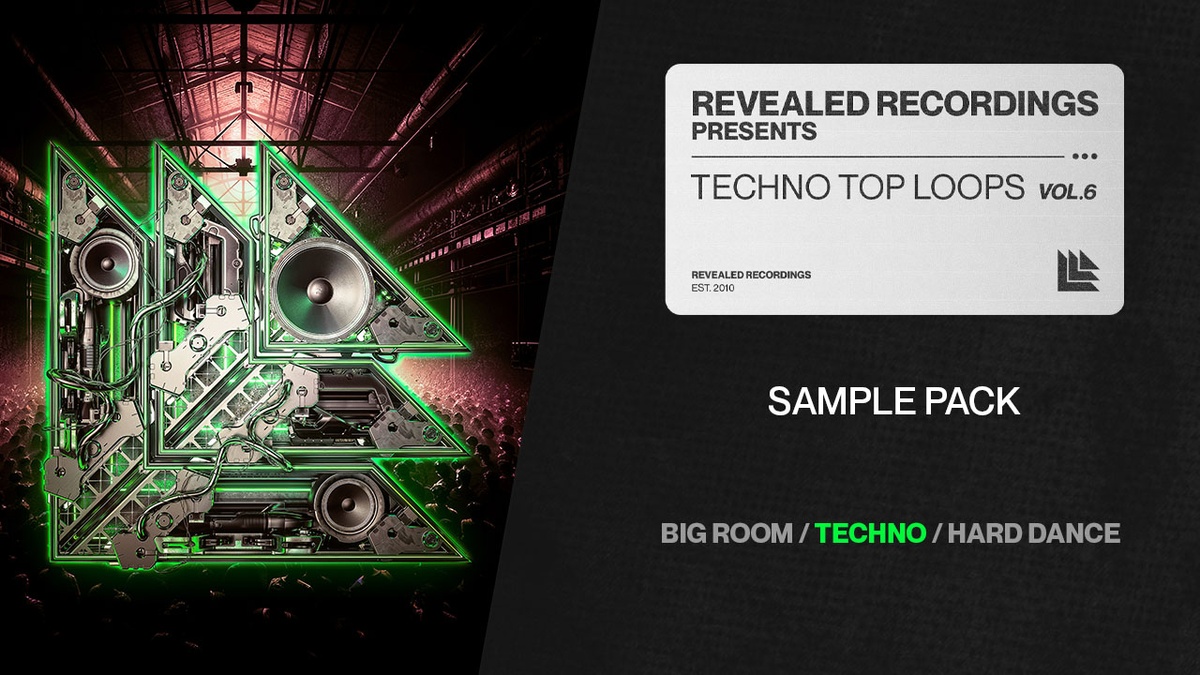 Alonso Sound launches Revealed Techno Top Loops Vol. 6 sample pack