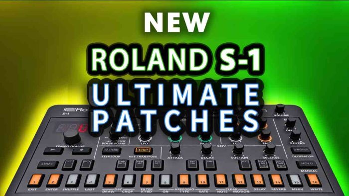 Roland S-1 Ultimate Patches