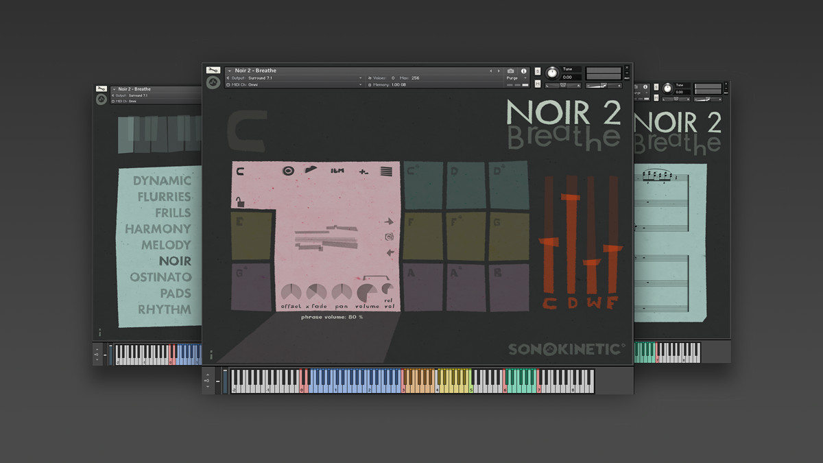 Sonokinetic Noise 2 – Breathe: Brass & woodwind for Film Noir