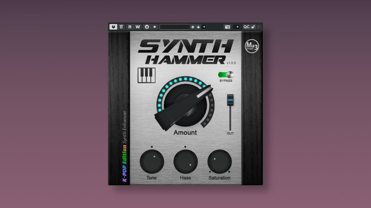 Ma3 Studio releases Synth Hammer free enhancer effect plugin (Windows)