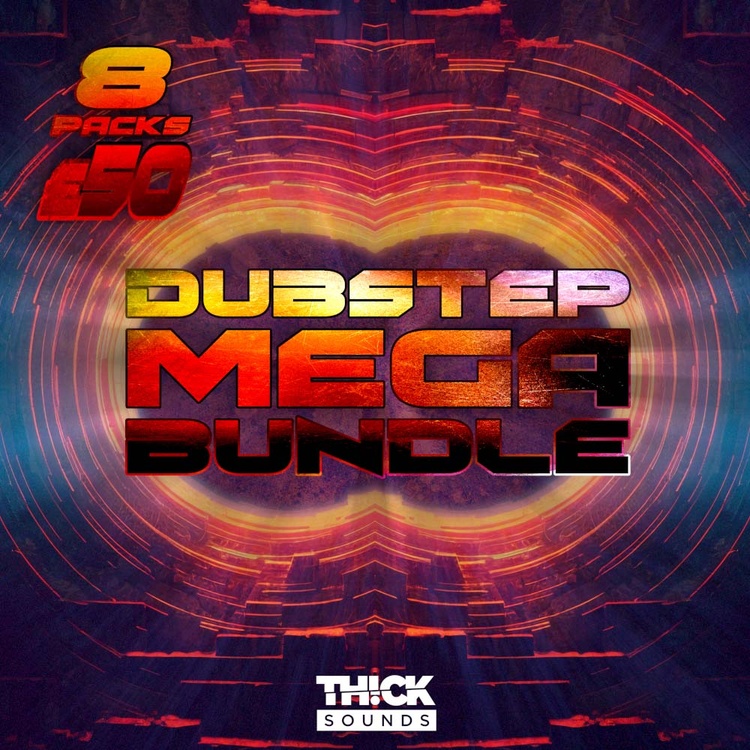 Thick Sounds Dubstep Mega Bundle: 8 sample packs for £50 GBP