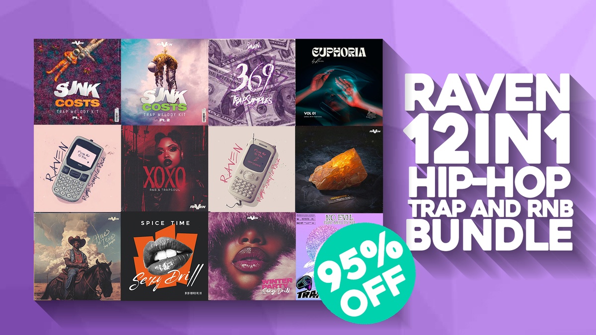 Save 95% on Raven 12-in-1 Hip-Hop, Trap and RnB Bundle