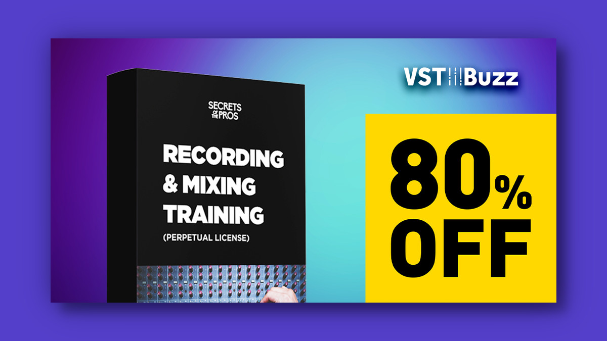 Save 80% on Secrets of the Pros Recording & Mixing Training