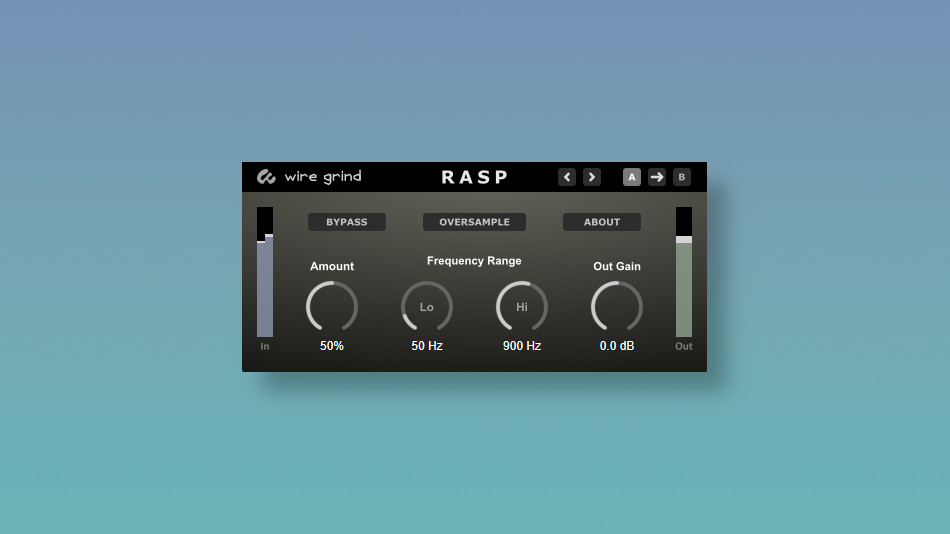 Wire Grind releases Rasp free noise/distortion effect plugin