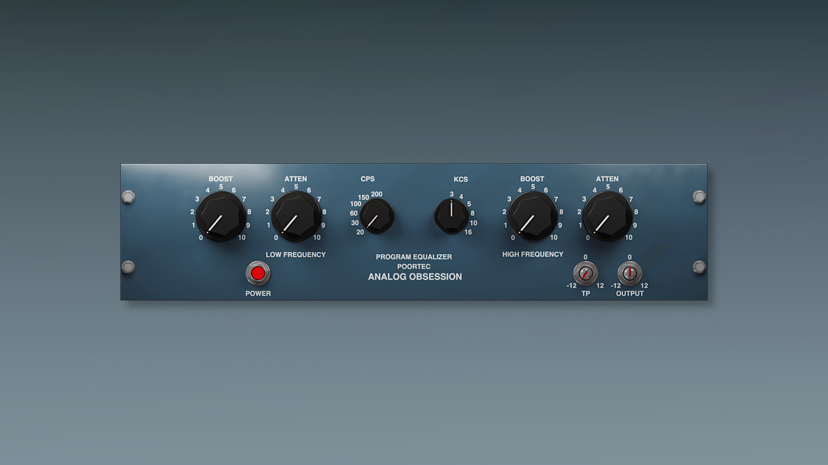 Analogue Obsession releases Poortec free Pultec EQ effect plugin