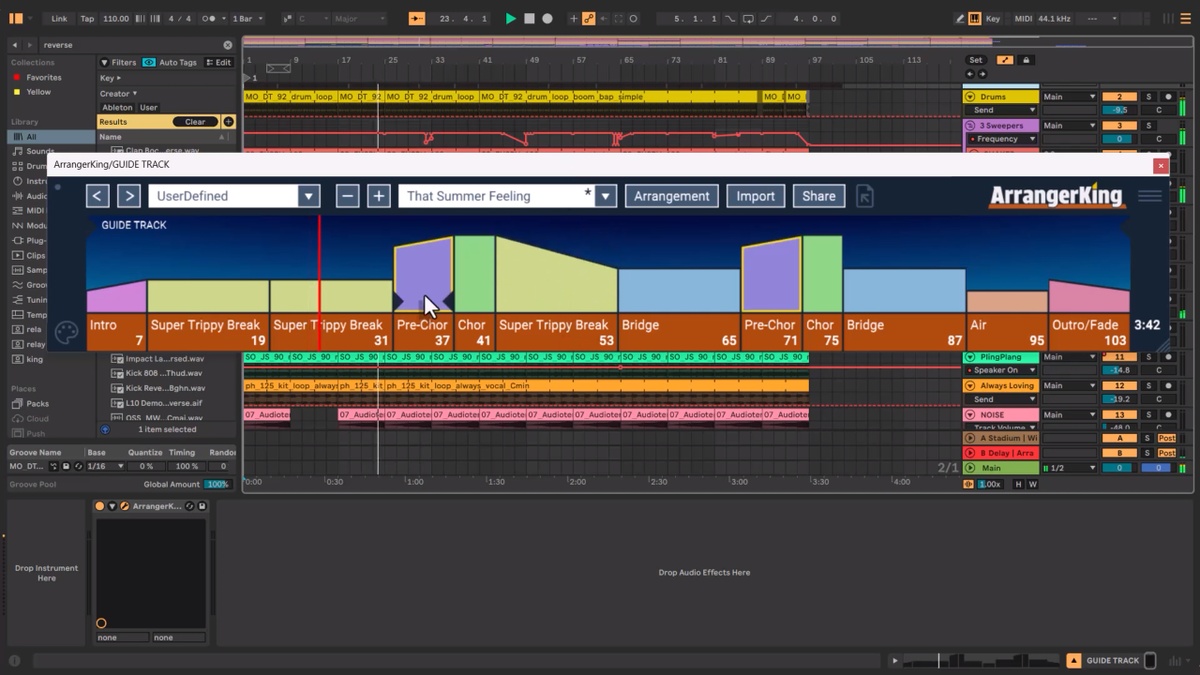 ArrangerKing arrangement utility plugin updated to v1.20