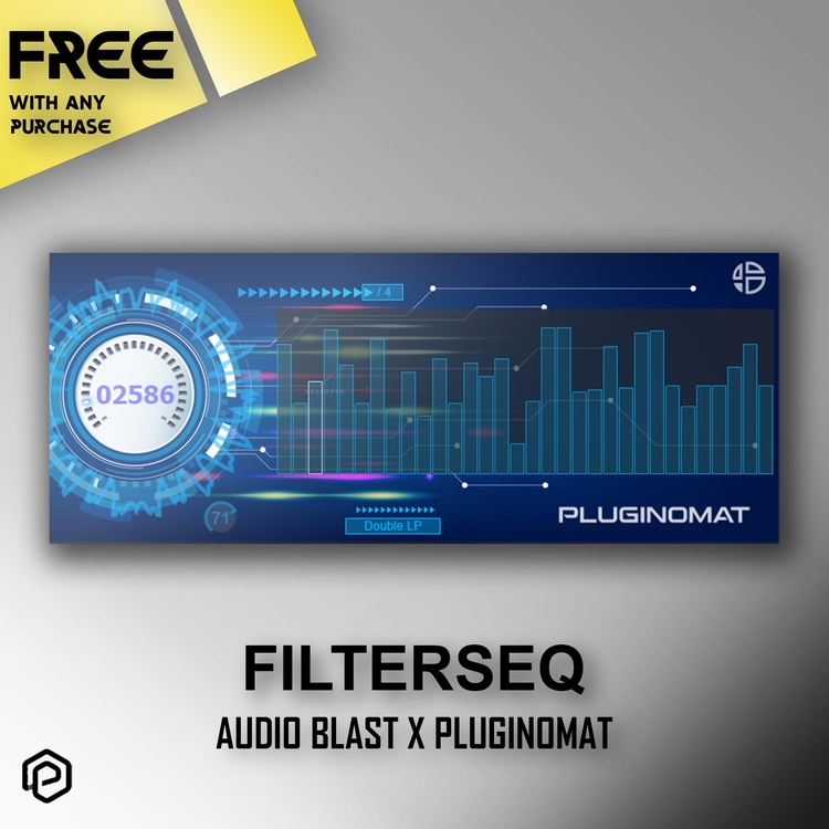 FilterSeq by Audio Blast FREE with purchase at Pluginomat