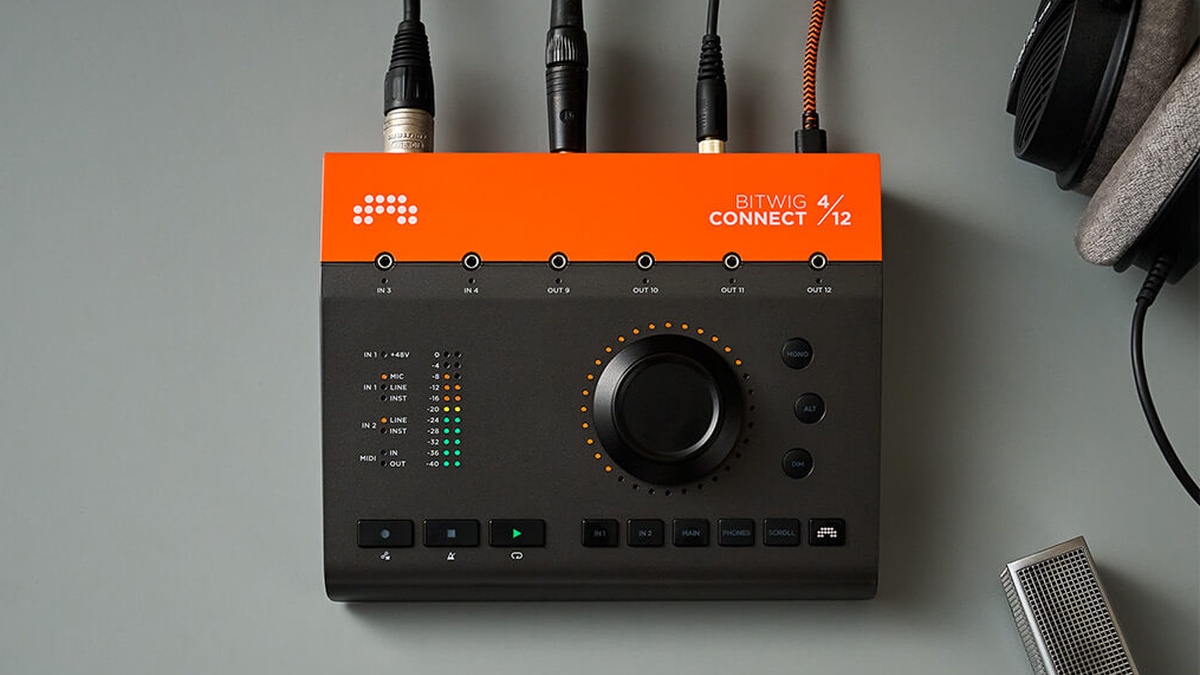 Bitwig introduces Bitwig Connect 4/12 audio interface