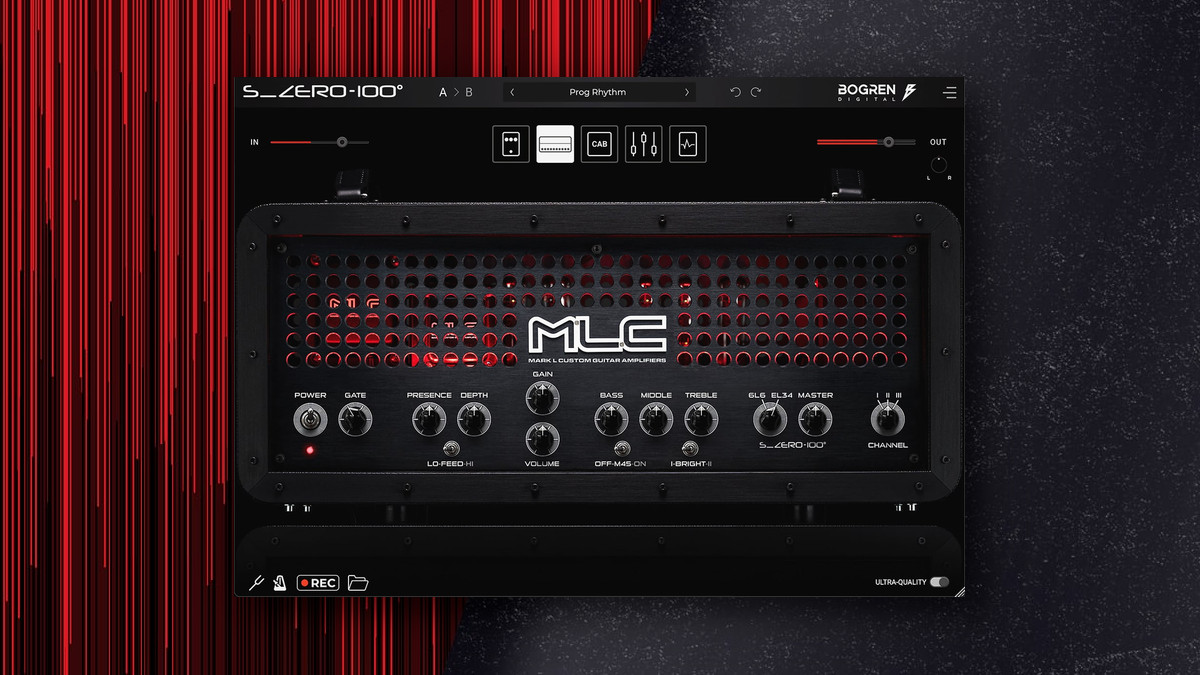 Save 40% on MLC S_Zero 100 guitar amp plugin by Bogren Digital