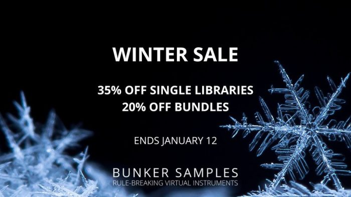 Bunker Samples Winter Sale