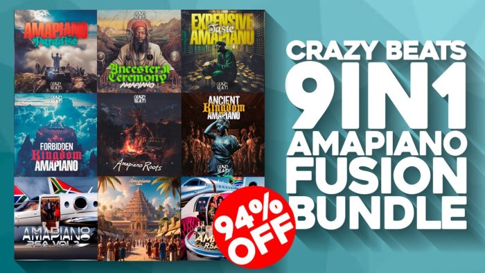 Crazy Beats 9 in 1 Amapiano Fusion Bundle